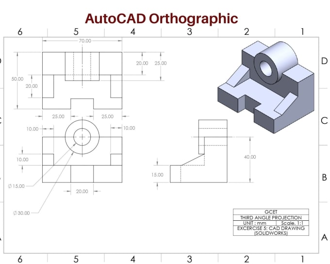 Để tạo ra những sản phẩm 3D đẹp mắt như thế này, bạn cần phải có các kỹ năng phiên bản mới nhất của Autocad. Hãy xem qua bức tranh này và cảm nhận sự tài năng và sự sáng tạo của nó.