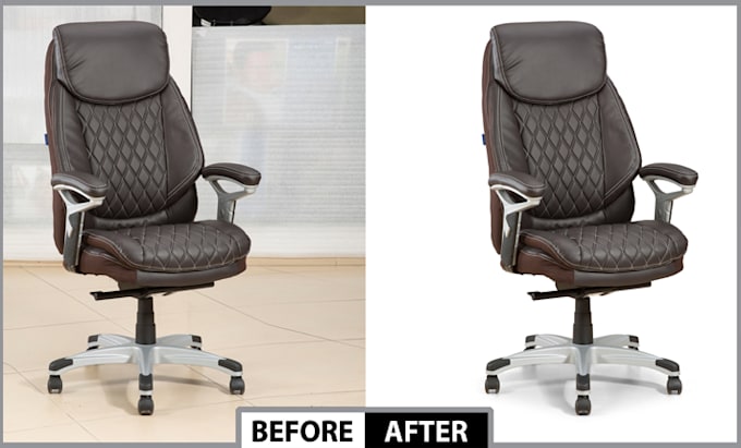 do furniture photo cut out with shadow