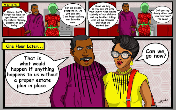 draw amazing custom comic strips