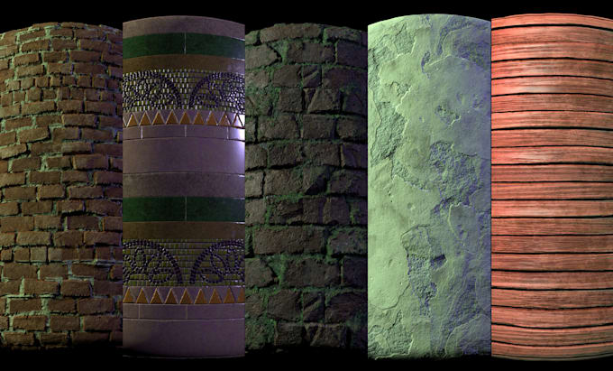 provide 3d modeling and texturing services for your game