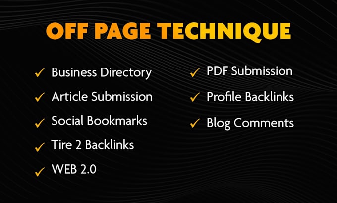 monthly off page SEO with high authority dofollow backlink