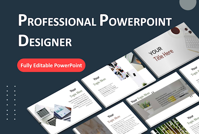 design a modern powerpoint slides in 24 hours