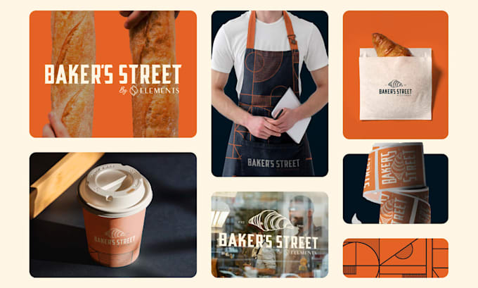 design a premium brand identity, logo with brand guidelines
