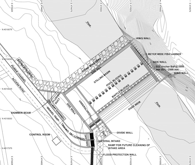 Do hydraulic design of dams spillways canals pipe etc by Shahab_paracha