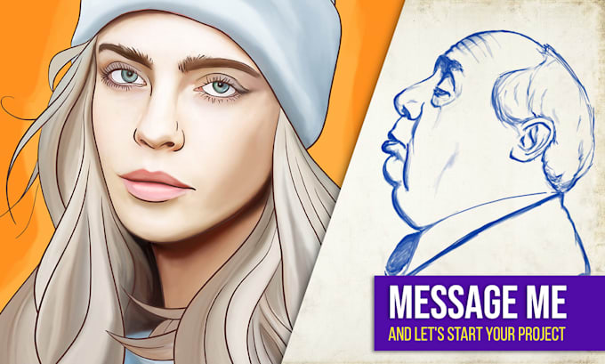create illustrations of the highest level