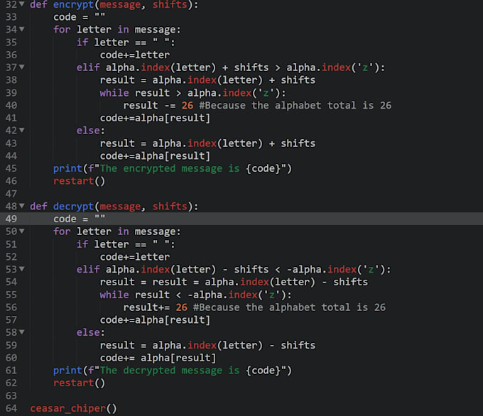 make you a python program