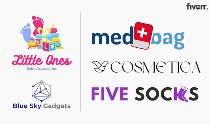 design shopify store, amazon, ecommerce business logo
