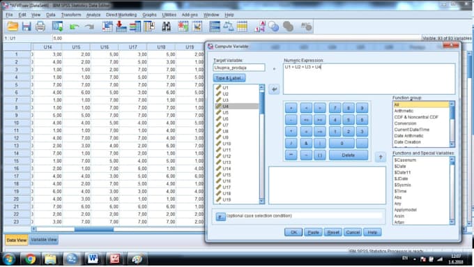 Do analysis in spss for your quantitative research by Arfaniaz | Fiverr