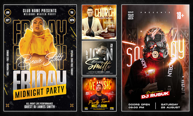 create an amazing flyer design