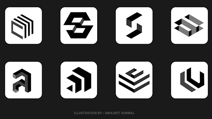 make an isometric logo