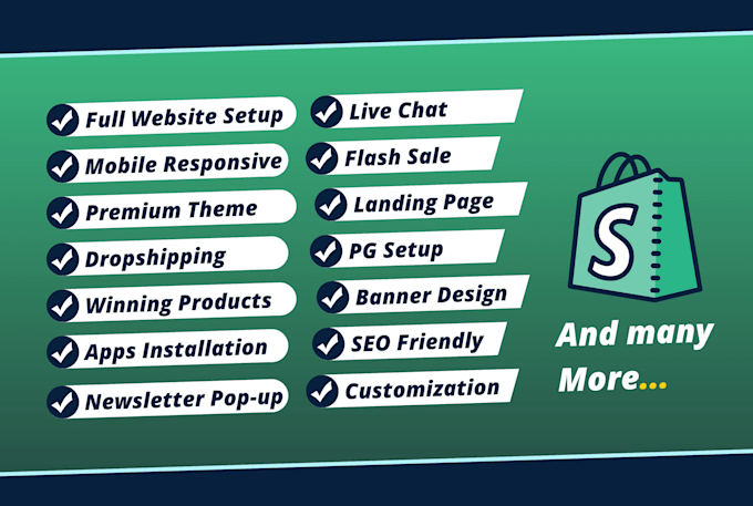 design or redesign shopify website, shopify store design