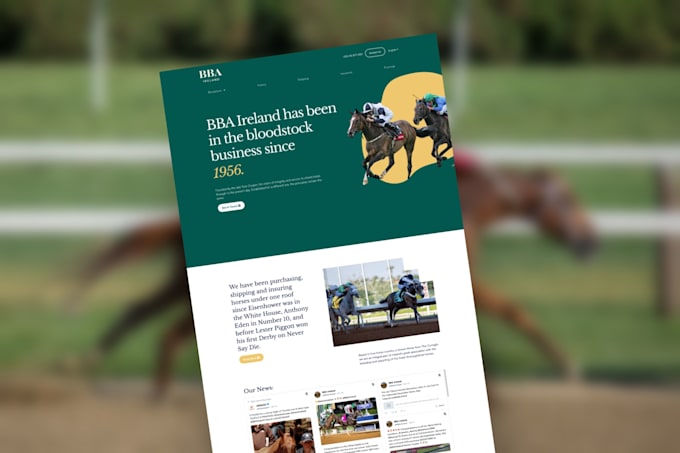 build a custom business website