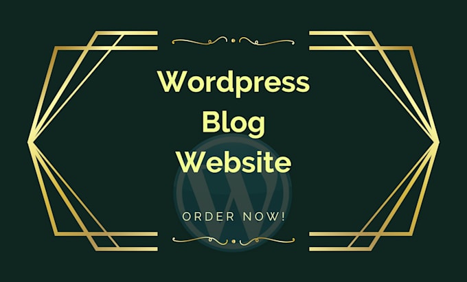 build wordpress blog website