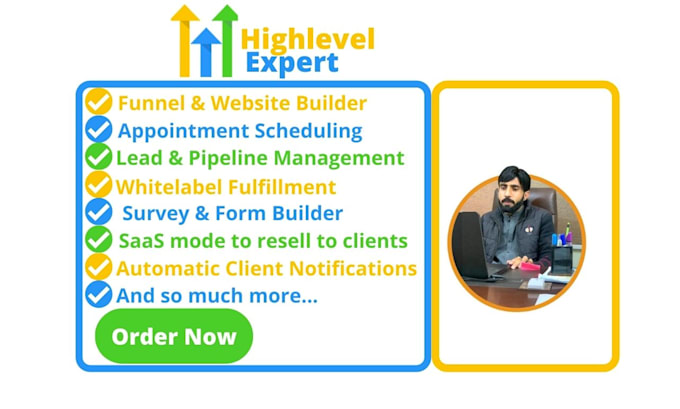 design responsive gohighlevel website and funnel
