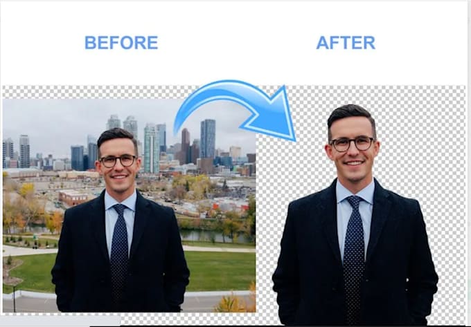 professionally remove background from image or cutout photos