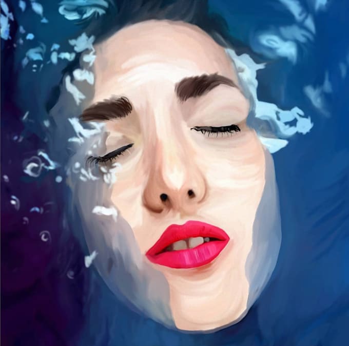 teach procreate to design beautiful illustration portraits