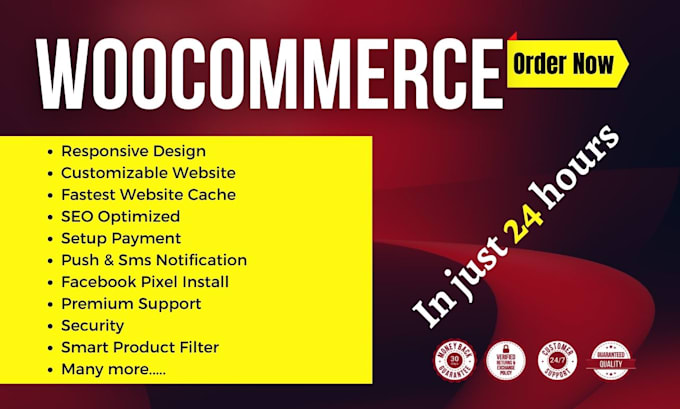 create wordpress woocommerce store and design online store
