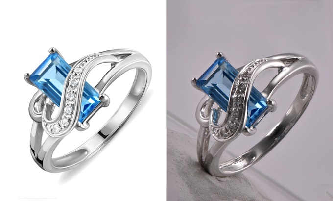 do jewelry retouch and color correction