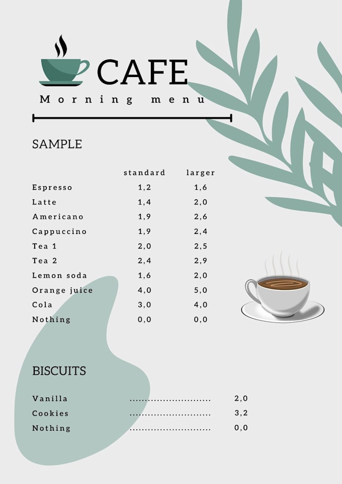 create a qr code menu for your café, pub or restaurant