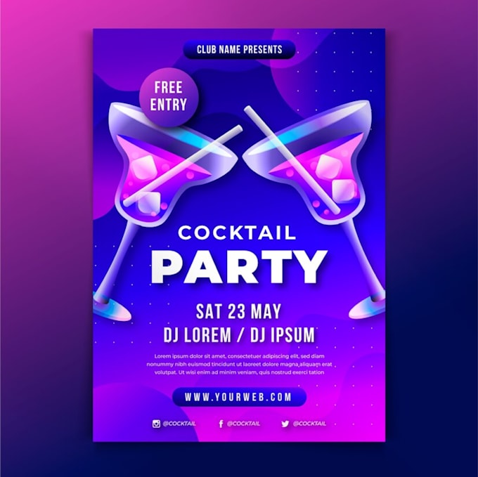 design professional  posters within 6 hours