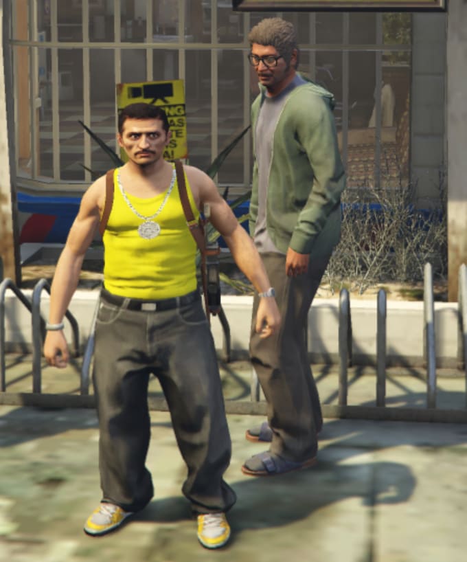 custom gta v peds clothing accessory