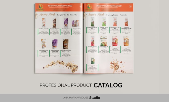 design a luxury product catalog