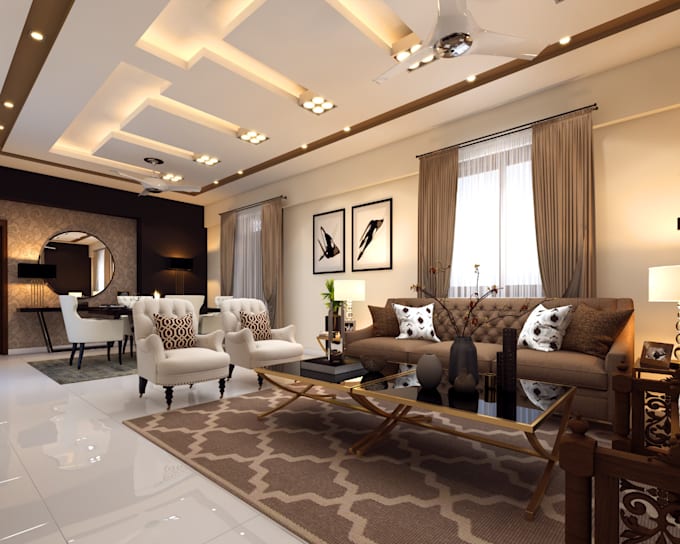 design interior, exterior, and landscape with realistic renders