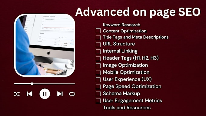 do your advanced on page SEO for the wordpress site