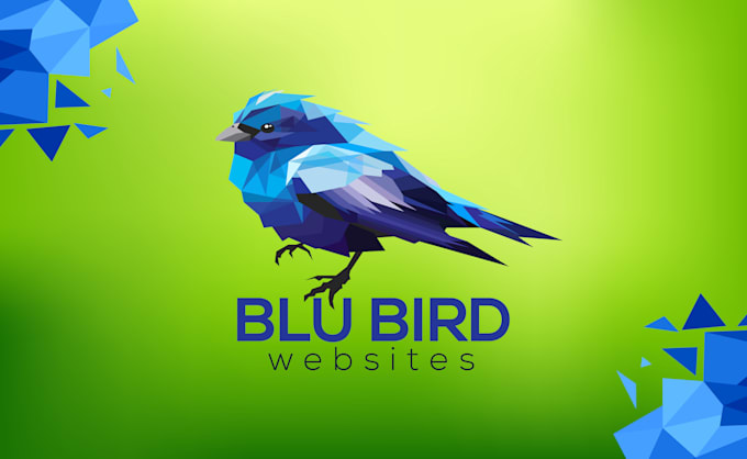design a custom polygonal logo in 1 day