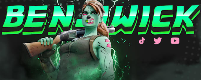 design perfect looking twitch youtube banner