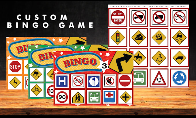 create custom bingo for kids