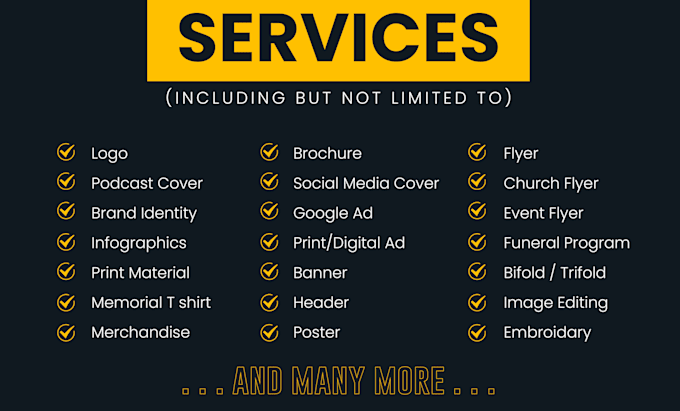 fulfill any graphic design needs with amazing ideas