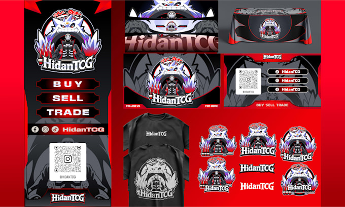 design for tcg brand one piece naruto dragonball