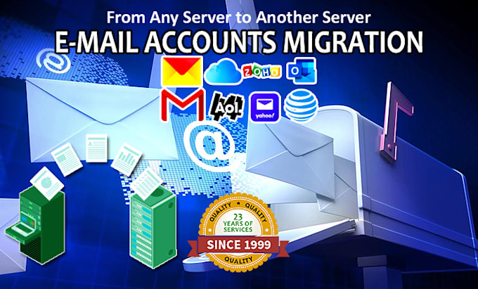 migrate emails from one server to another no downtime