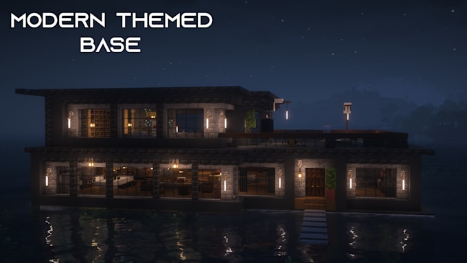 build a minecraft house or base