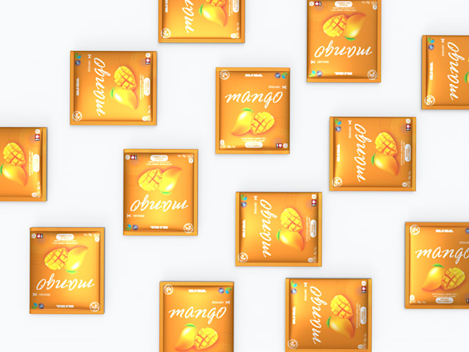 design premuim food pouch or bag label and packaging