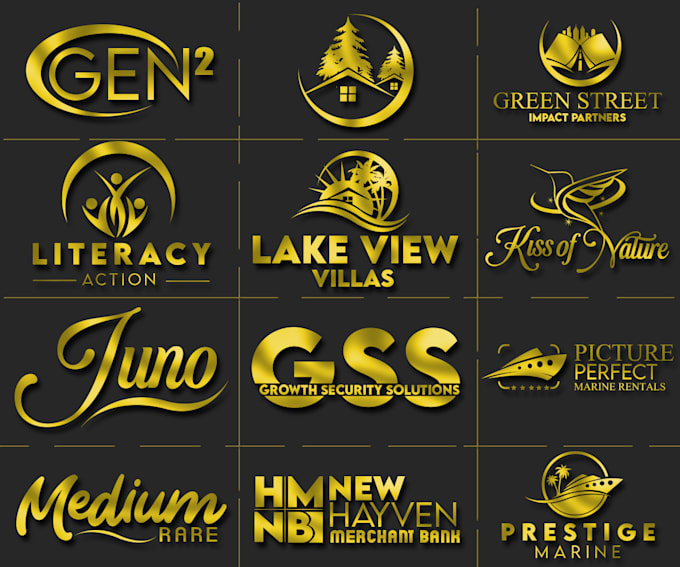 do stunning luxury logo designs