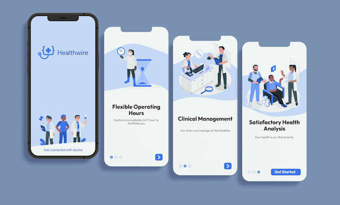 do unique splash and onboarding screen designs for your mobile app