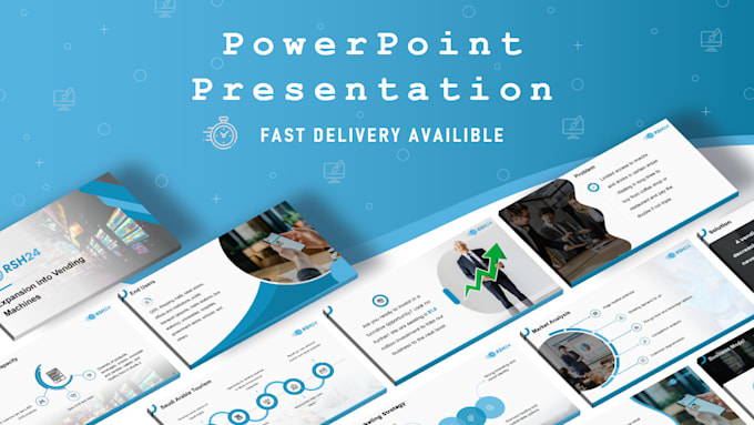 design attractive, modern, pitch deck, keynote and sales presentation