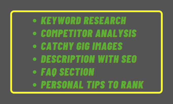 do complete fiverr gig seo