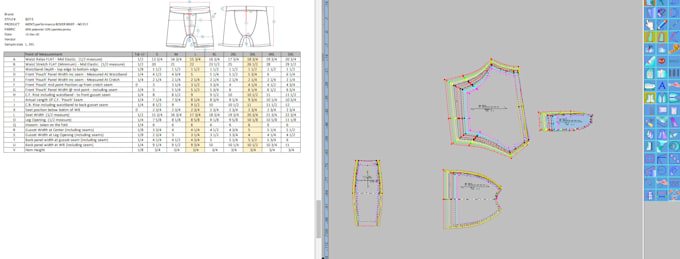 make pattern and grading for any type of lingerie and knit item