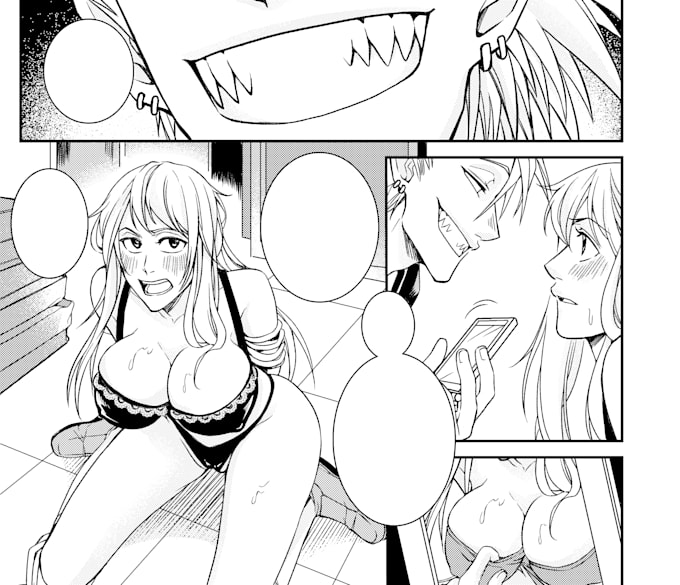 draw n s f w manga page for you
