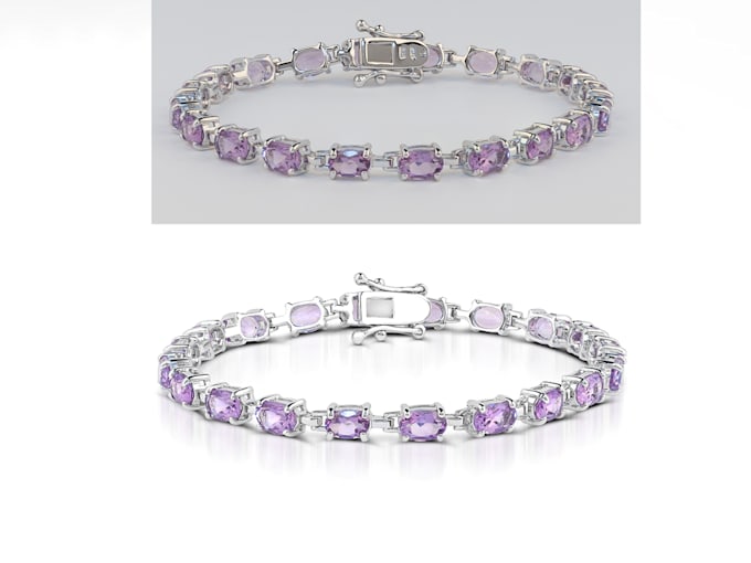 do jewelry retouch and background remove product photo retouching
