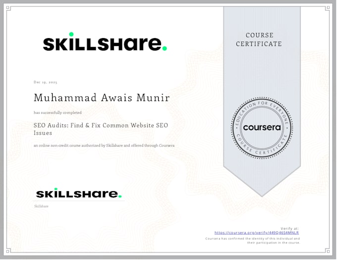 provide website SEO audit report and competitor analysis