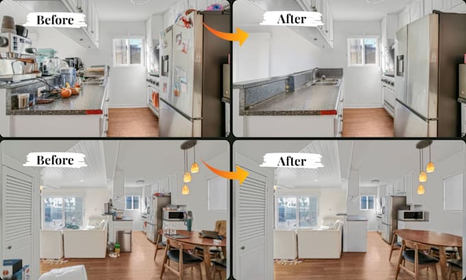 remove unwanted objects from real estate photos