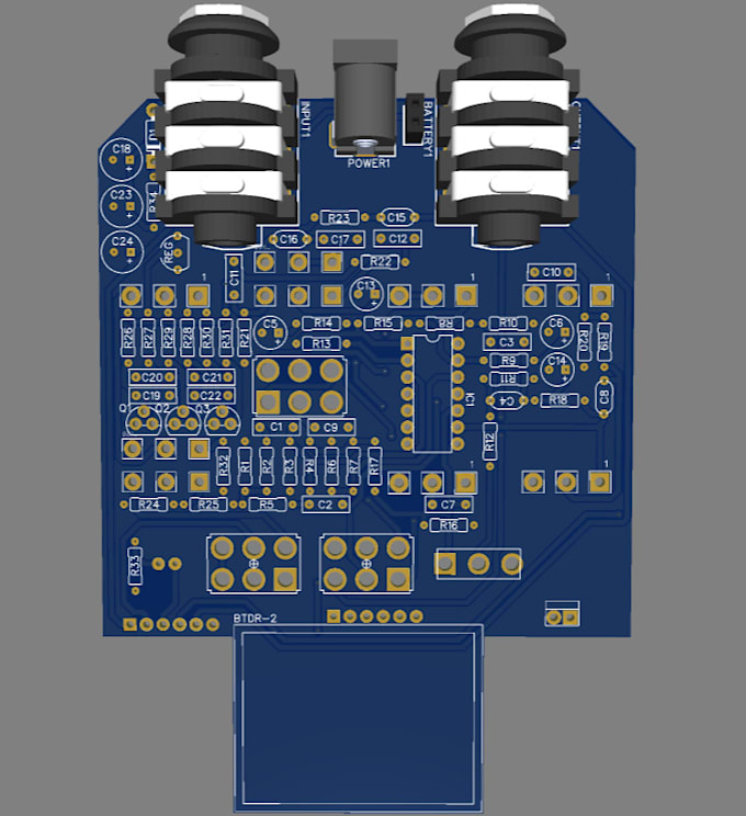 Design you a guitar effect pedal pcb by Jikulec Fiverr