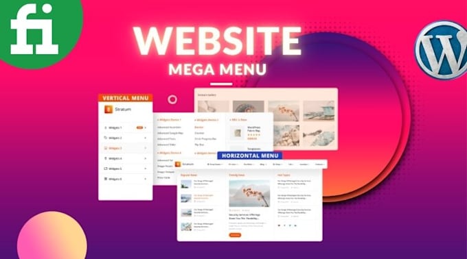 create advance mega menu with mega menu expert