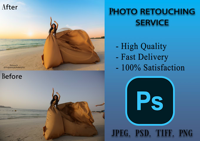 professionally retouch fashion, beauty and headshot portraits