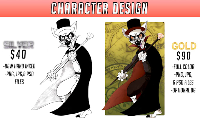 Design character, illustration for commercial use by Badgerstudios | Fiverr