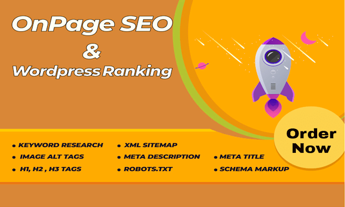 website technical on page SEO for wordpress shopify wix squarespace magento